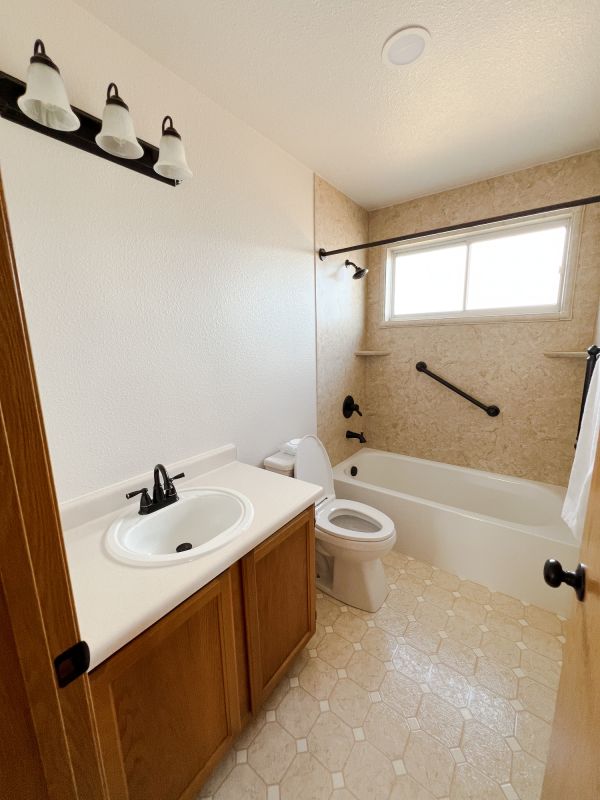 Spacious Vanity Area