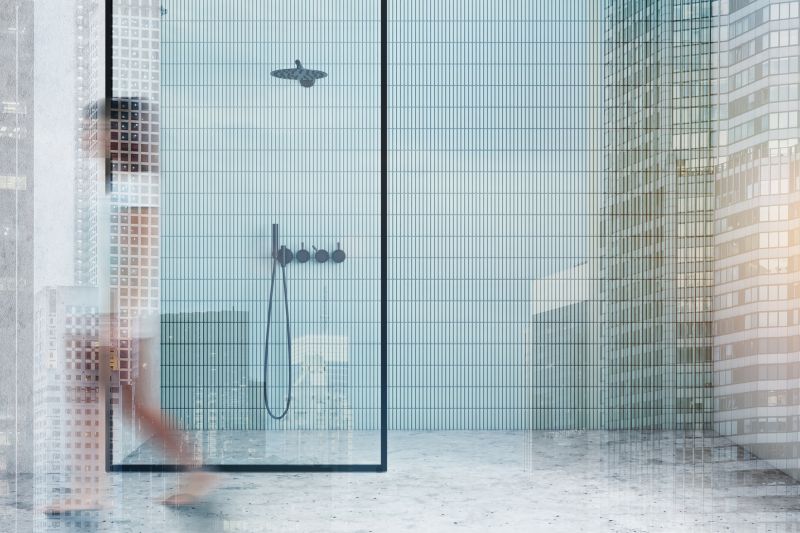 Contemporary Tiled Shower